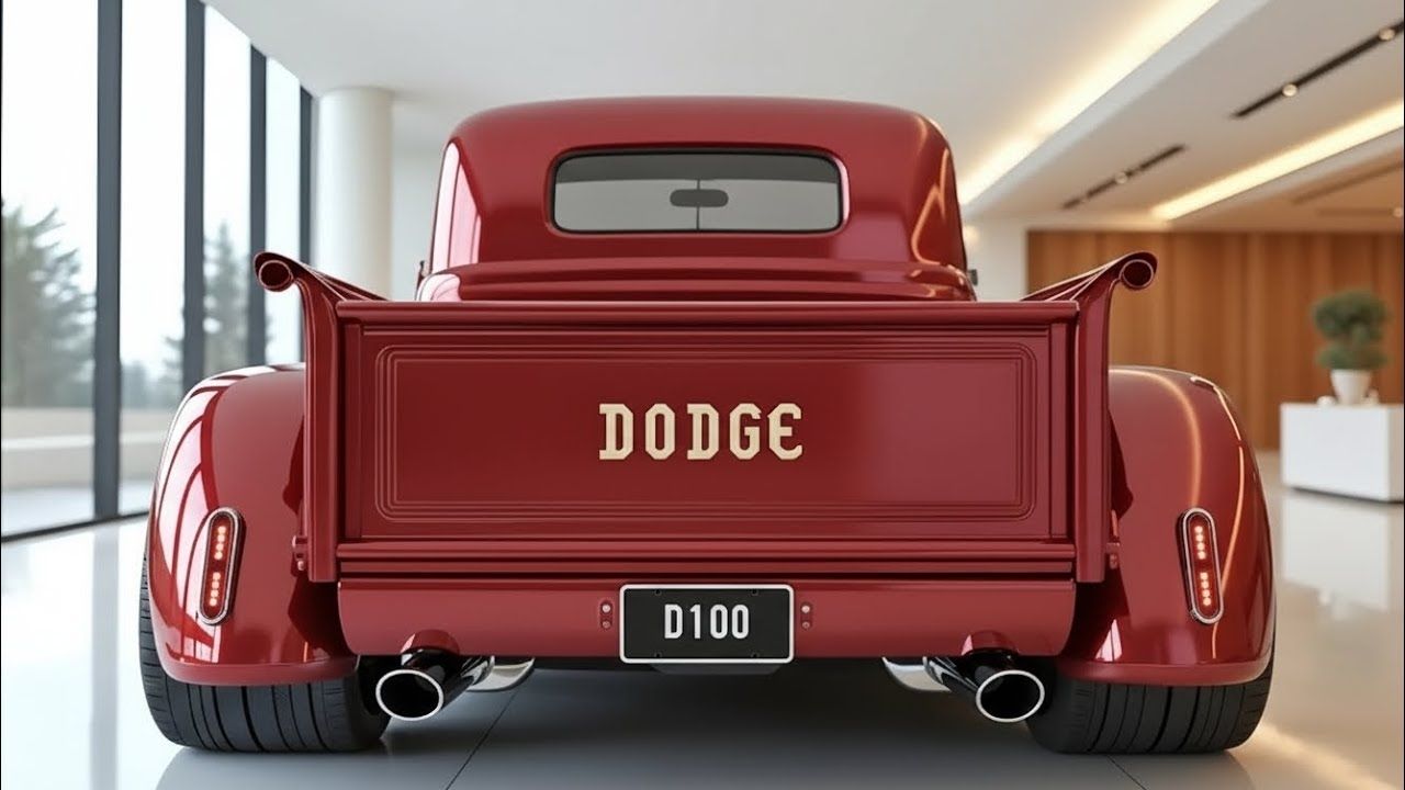 Dodge D100 2026 Review: El Regreso de una Pickup Clásica con Potencia y Tecnología Moderna