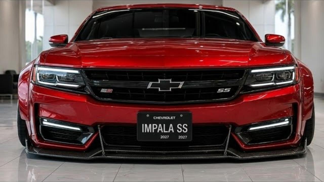 Chevrolet Impala SS 2027 Review: Sedán de Lujo Supremo Regresa, Potencia Extrema, Innovación Moderna y Diseño Exclusivo