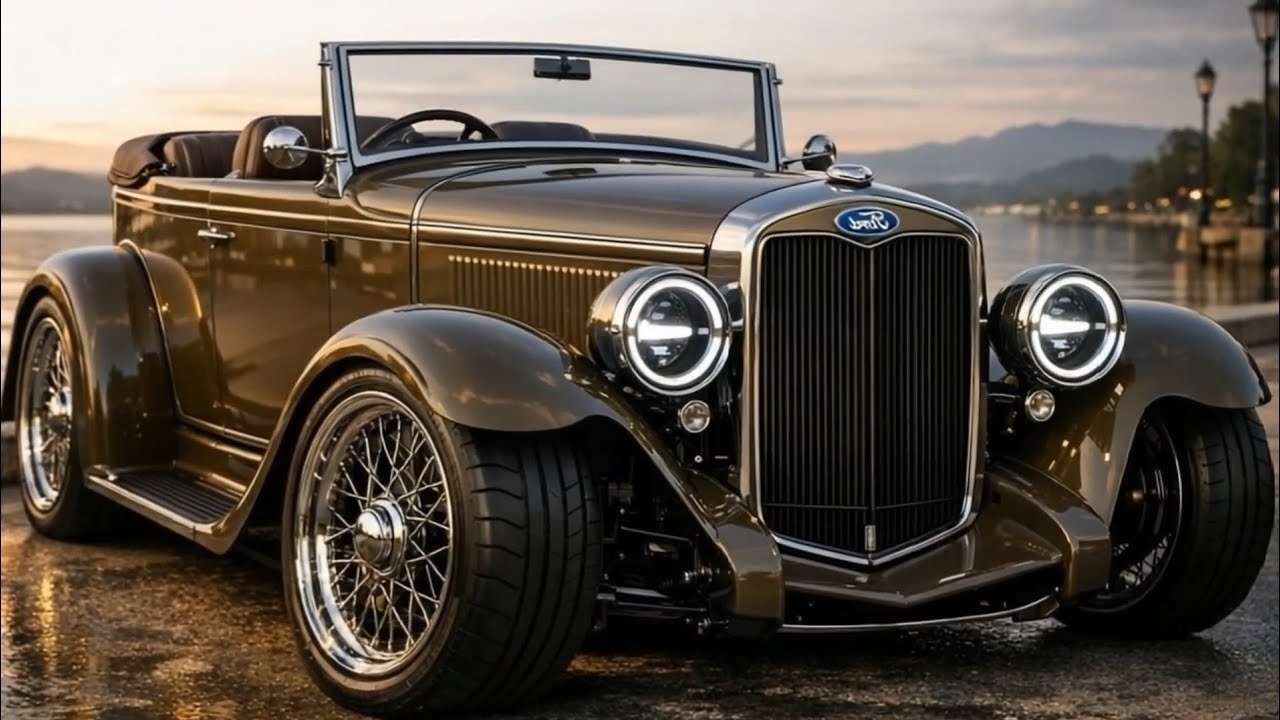 Ford Model A Reborn 2026 Review: Regreso Icónico, Potencia Extrema, Innovación Premium y Diseño Exclusivo Futurista