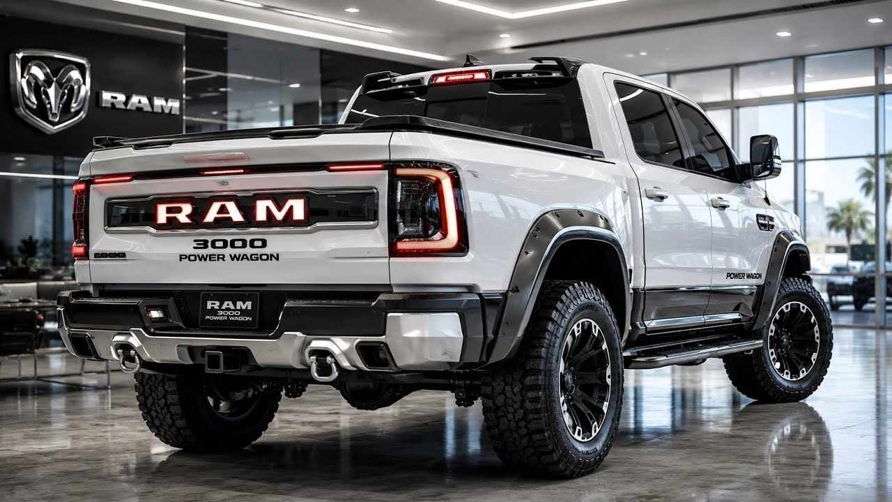 Ram 3000 Power Wagon 2027 Review: Pickup Off Road Pesada, Potencia Extrema y Lujo Moderno