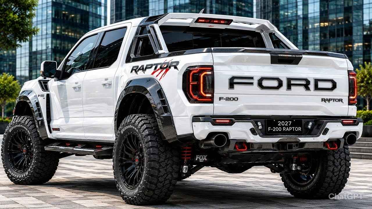 Ford F 200 Raptor 2027 Review: Pickup Off Road Extrema, Potencia Suprema, Lujo Moderno Exclusivo Premium